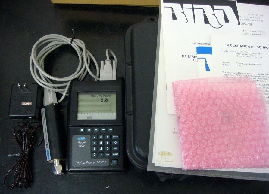 Bird 5000 Digital Power Meter 40MHz-4GHz [p1048610570]