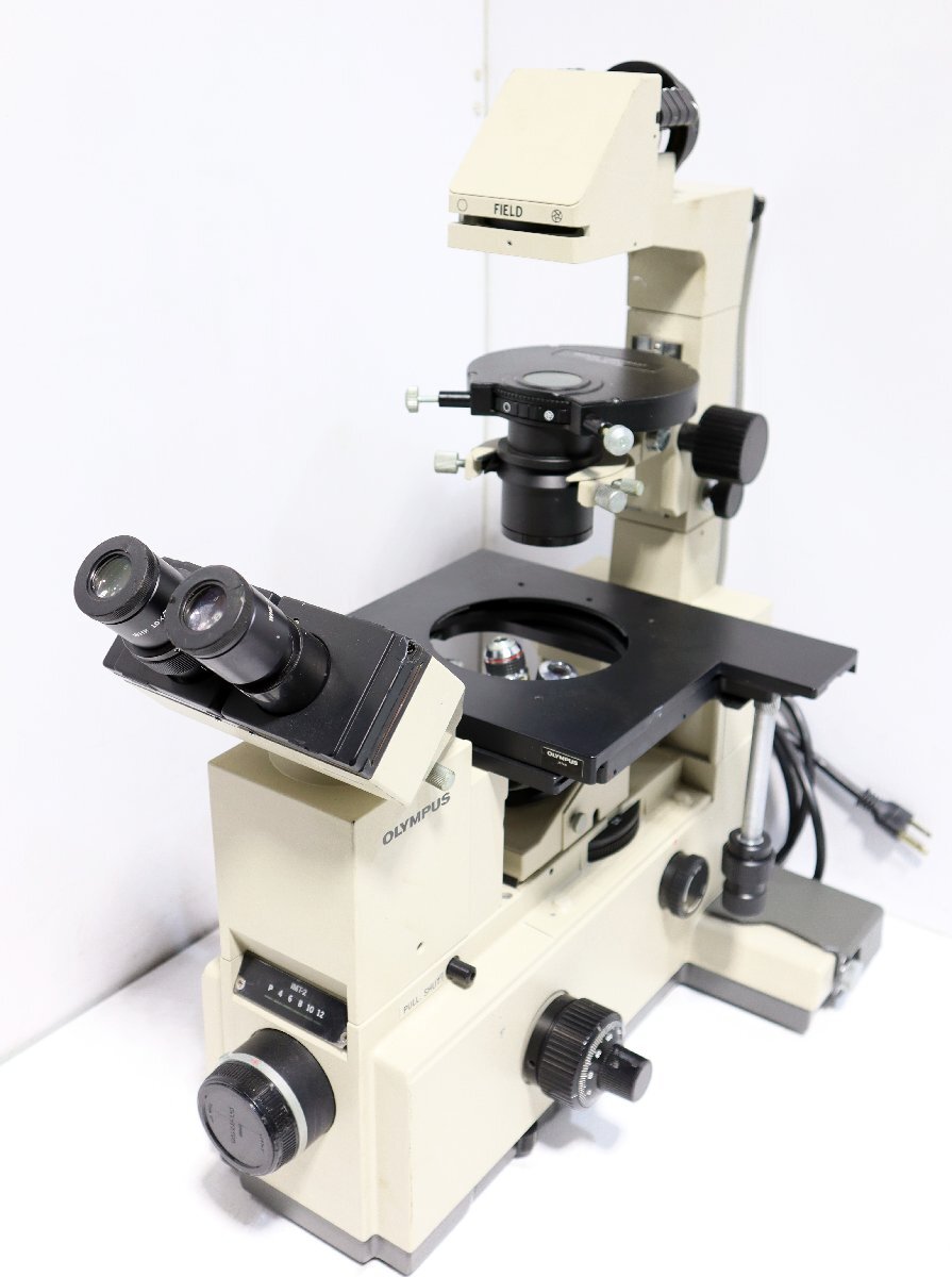 Olympus IMT-2 Microscope with CDPlan 20PL 0.40, 10PL 0.30, SPlan 4PL 0.13, WHK 10×/20L [m1218178994]