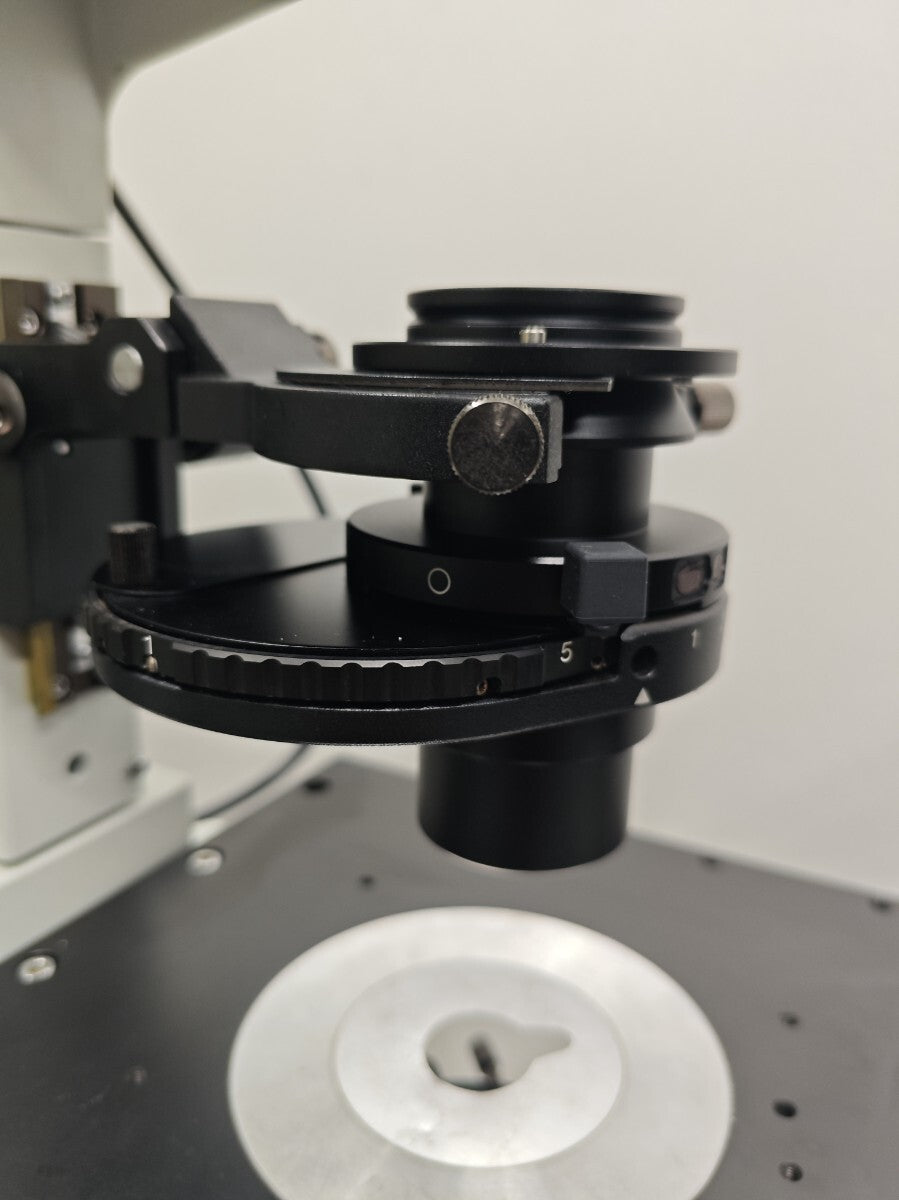 Olympus IX71S1F Inverted Fluorescence Microscope with U-MWIG2 U-MNIBA2 U-MNU2 Fluorescence Cubes and TH4-100 Light Source [w1245537638]