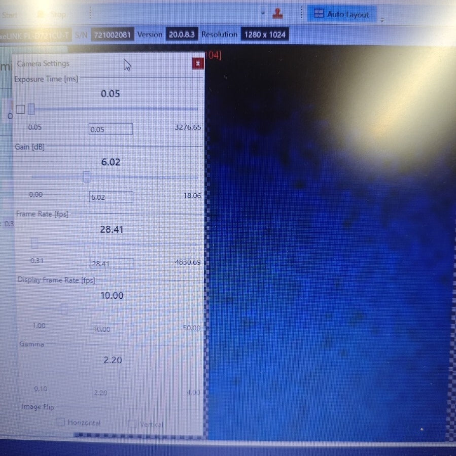 CCD Camera 8000fps Microscope with Software [w1212603632]