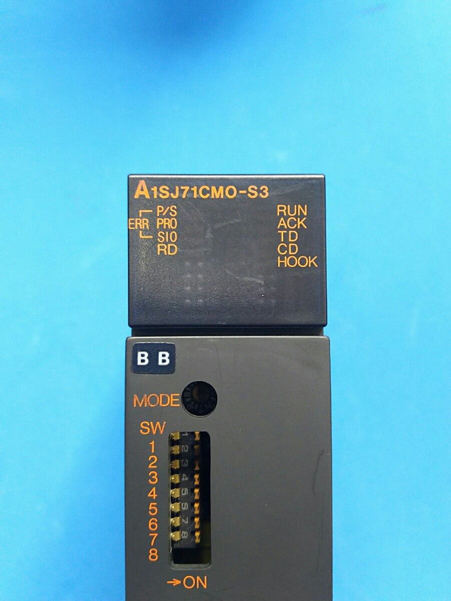 Mitsubishi Electric A1SJ71CMO-S3 Data Transmission Interface Unit 0.3-14.4kbps [c617656656]