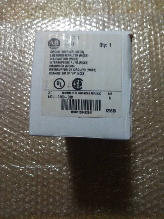 Allen-Bradley 140U-G2C3-C80 Circuit Breaker [c886341823]