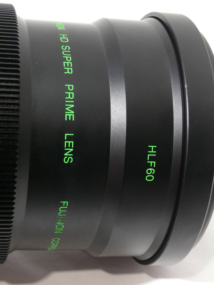 FUJINON HLF60 60mm TV Lens Studio Relay Production Lens Manual Focus [c1022119358]