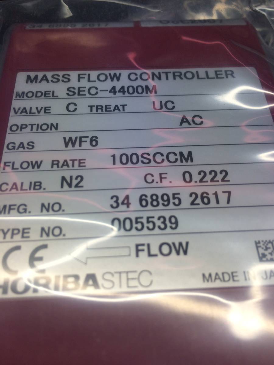 K193 STEC INC SEC-4400M WF6 100SCCM [j1042998702]