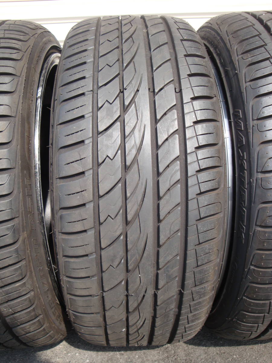 M.T.S MJ20-01S M Techno 20 Inch Aluminum Wheels + MAXTREK 225/35ZR20 Tires Set [x1048235801]