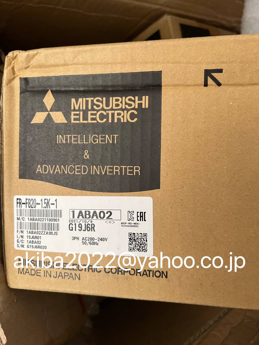 MITSUBISHI FR-F820-1.5K-1 Inverter [g1051027482]