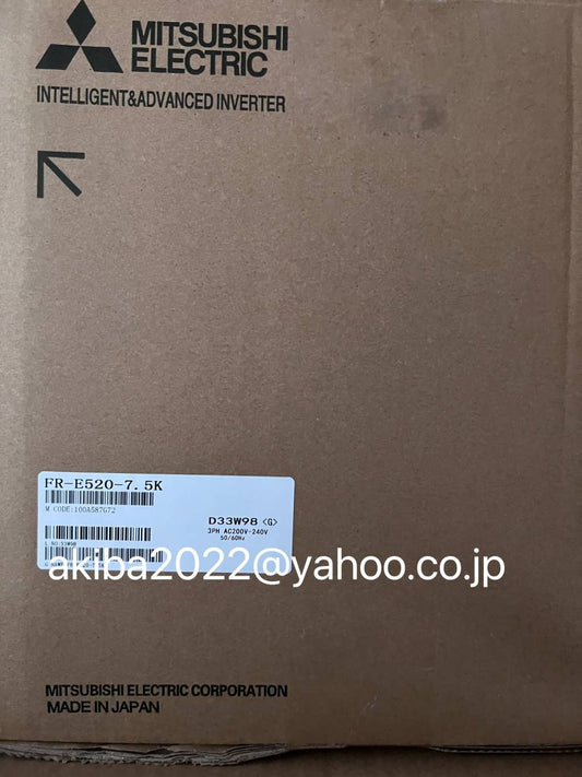 MITSUBISHI FR-E520-7.5K Inverter [s1053996658]