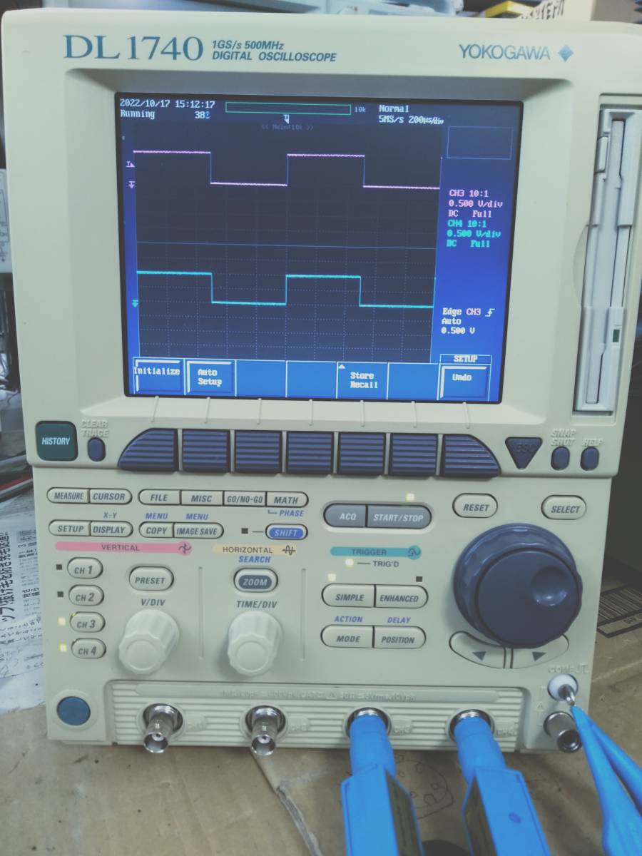 YEW DL1740 500MHz 4CH Electrical Measuring Instrument [1067537384]