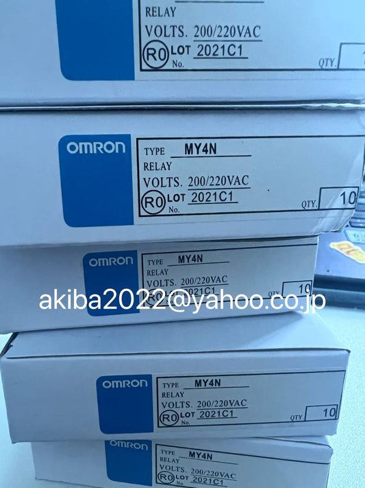 OMRON MY4N Mini Power Relay AC200V 200 Piece Set [r1067551947]
