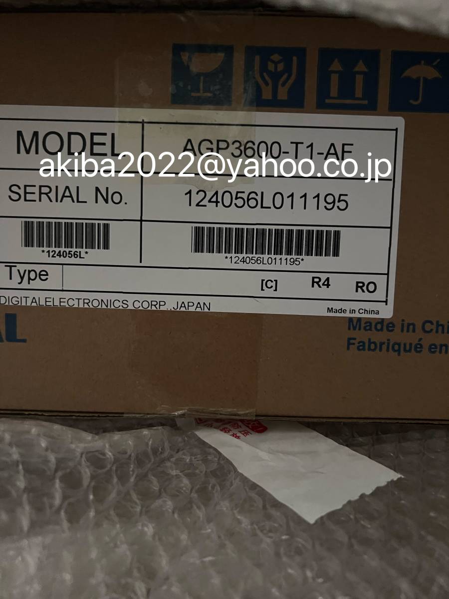 Pro-face AGP3600-T1-AF Programmable Display Touch Panel [w1086596854]