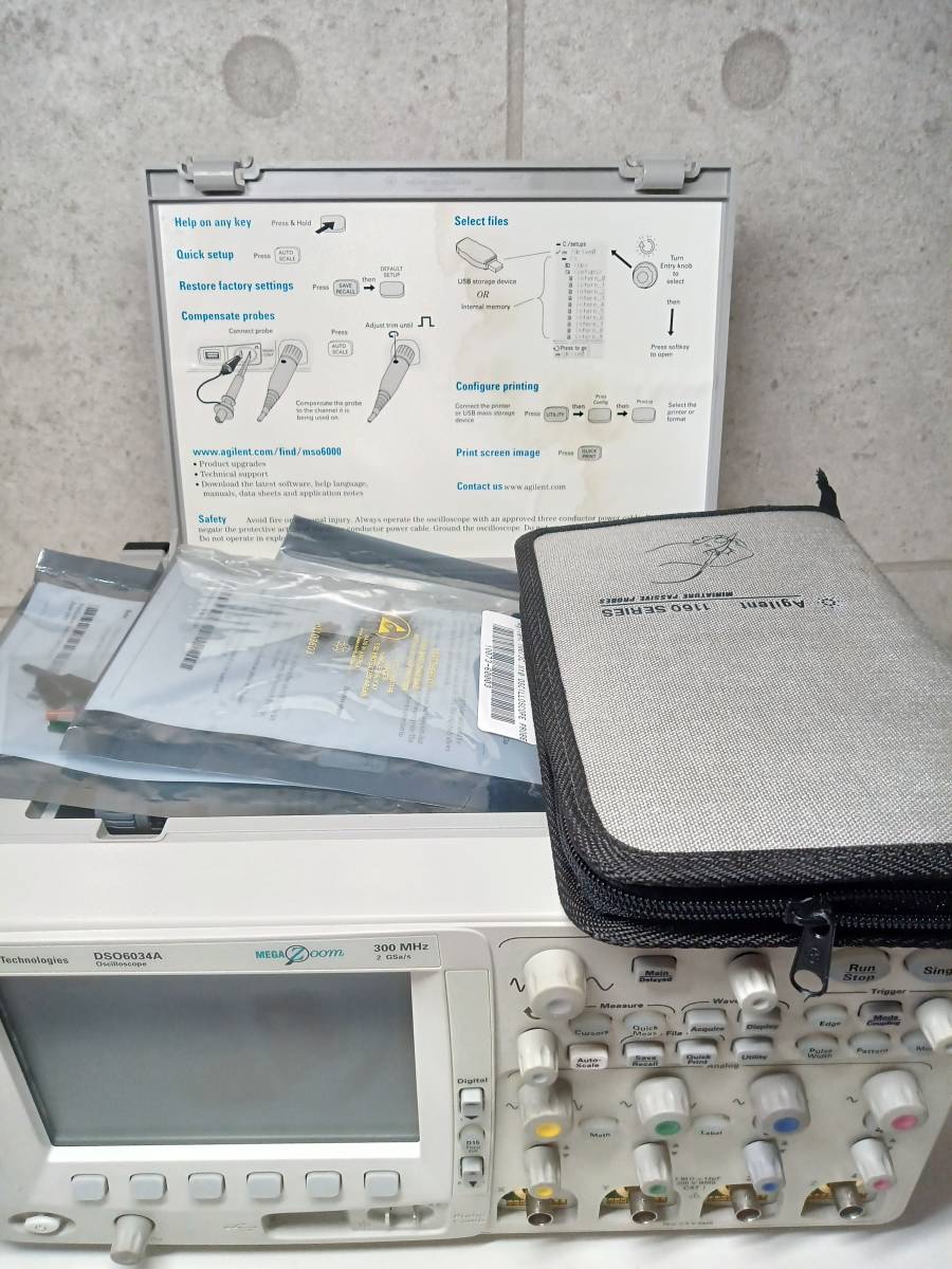 Agilent DSO6034A MegaZoom Oscilloscope 300MHz 4CH [g1099482223]