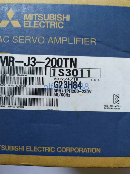 MITSUBISHI MR-J3-200TN Servo Amplifier [w1102429706]