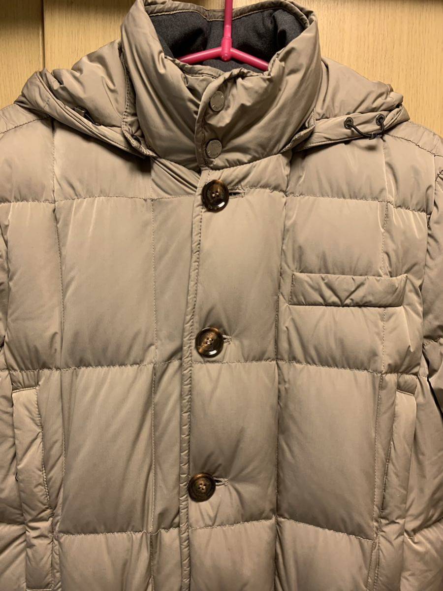 Moorer Verona Orione Down Coat Puffer Jacket Beige 44 IT0120404165 [d1105437497]