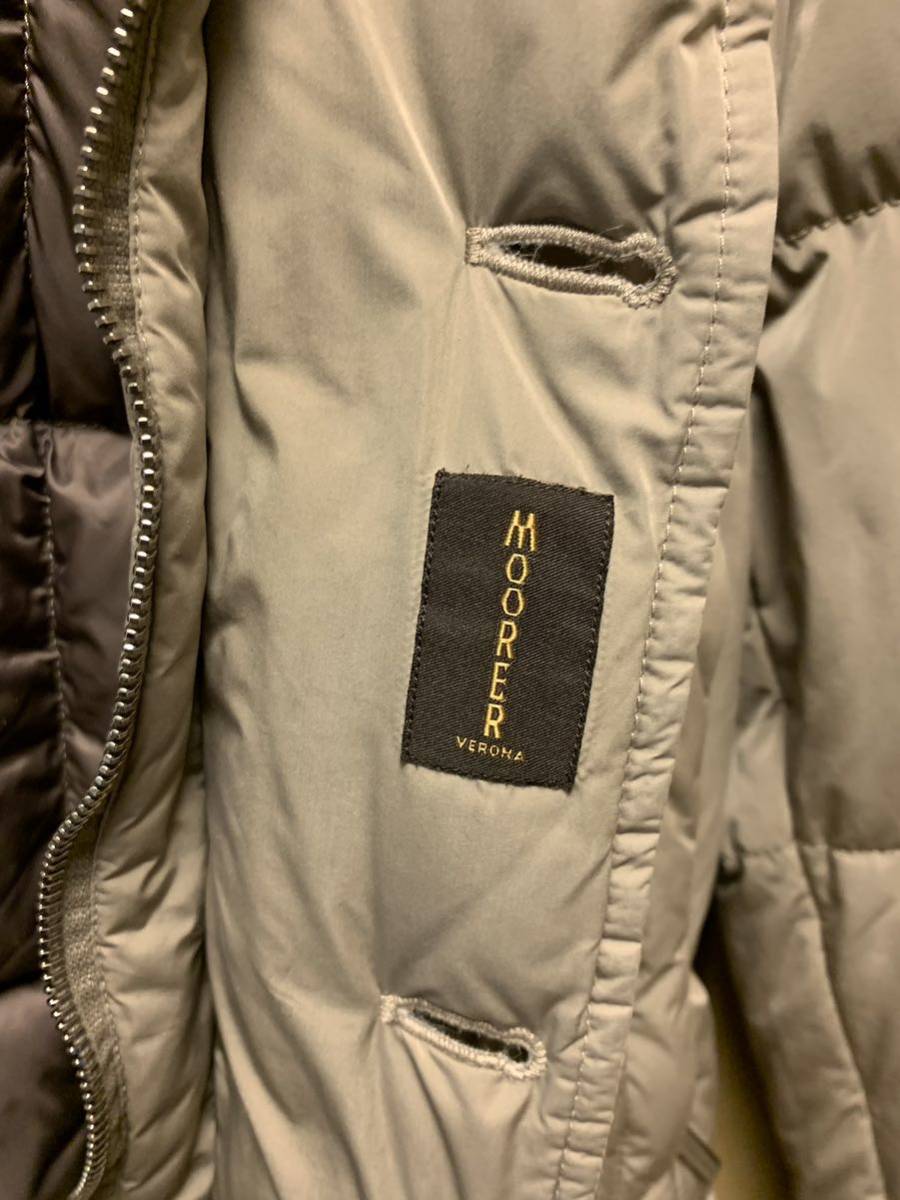 Moorer Verona Orione Down Coat Puffer Jacket Beige 44 IT0120404165 [d1105437497]