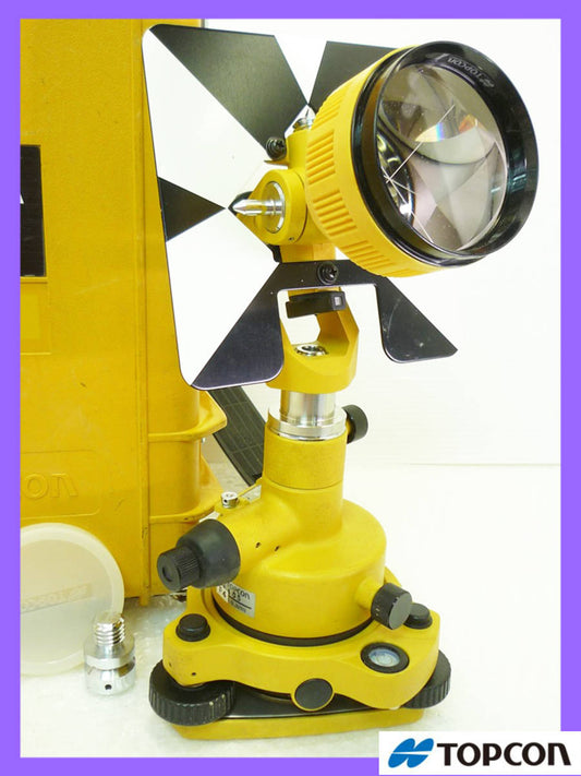 Topcon EDM ACCESSORIES-3 Prism Set with Hard Case 12 pcs [g1112223955]