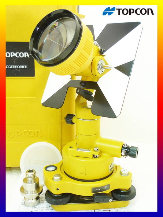 Topcon 1 Element Prism EDM Accessories-3 Set with Hard Case [w1114038142]