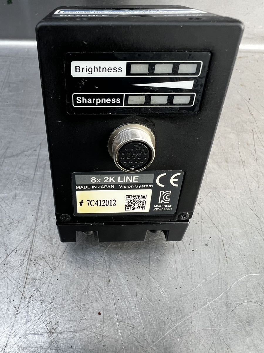 KEYENCE XG-HL02M Line Scan Camera 2048 Pixels f=50mm/F1.4 Lens [h1122372493]