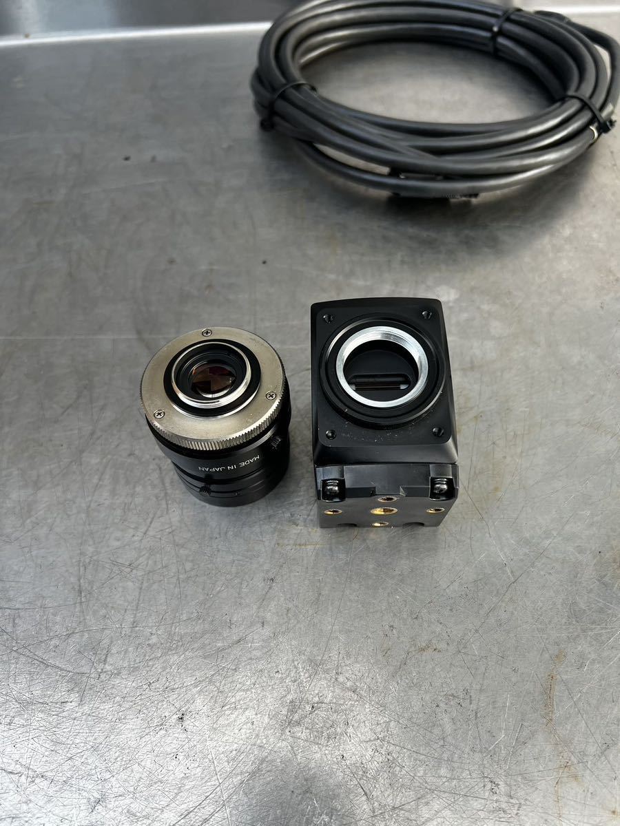 Keyence XG-HL02M Line Scan Camera 8x Speed 2048 Pixels f=50mm/F1.4 with Lens (as-is) [h1122372493]