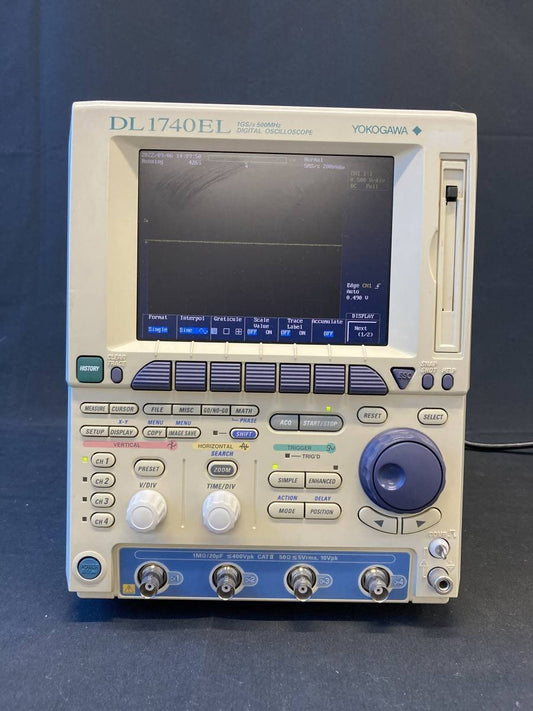Yokogawa DL1740EL Digital Oscilloscope 701740-M-J3/B5/P4/C10/7N [1129122366]