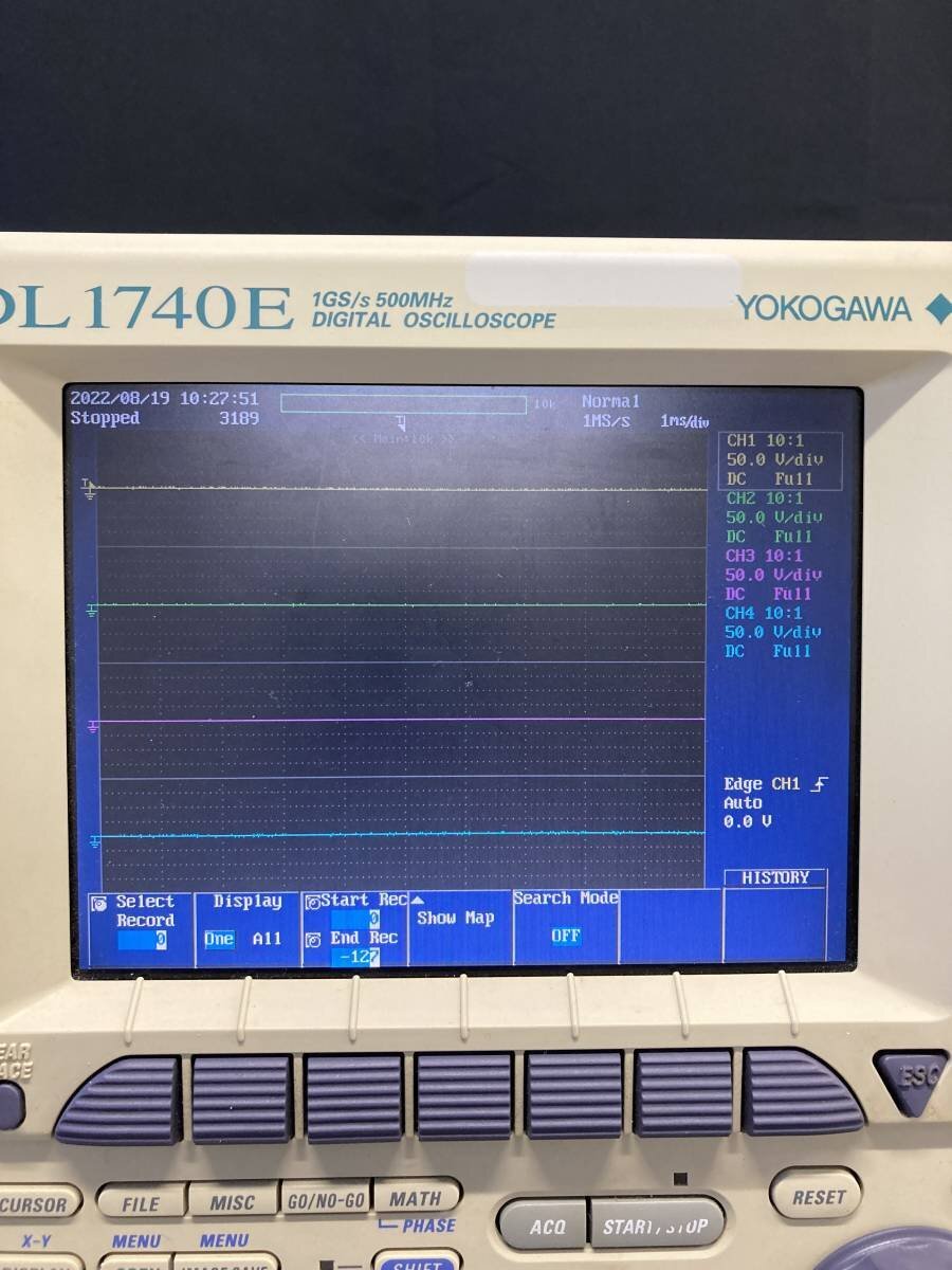 Yokogawa DL1740E Digital Oscilloscope 500MHz 1GS/s [e1129395970]