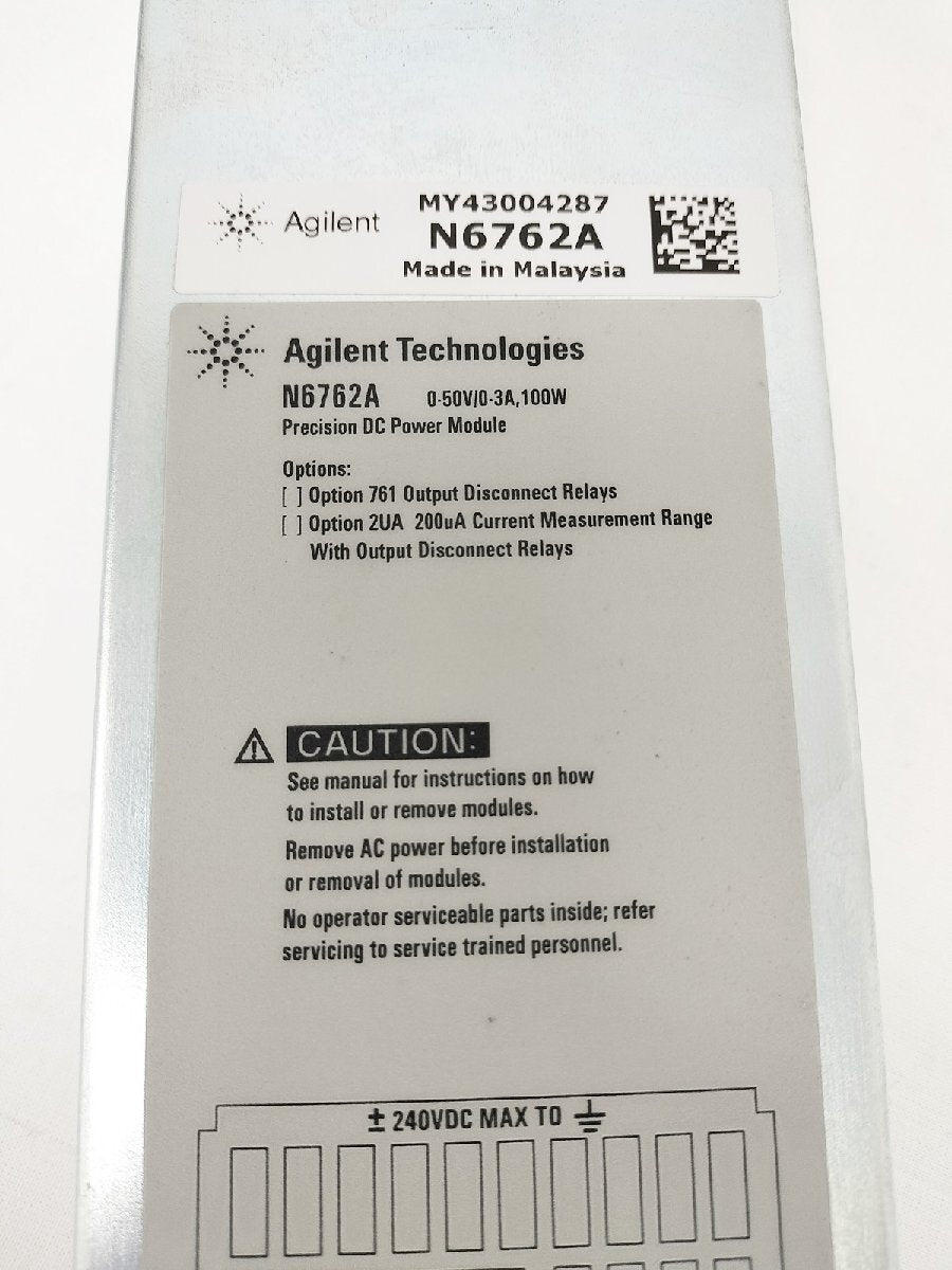 Agilent N6762A Power Module 50V 3A 100W [o1130492580]