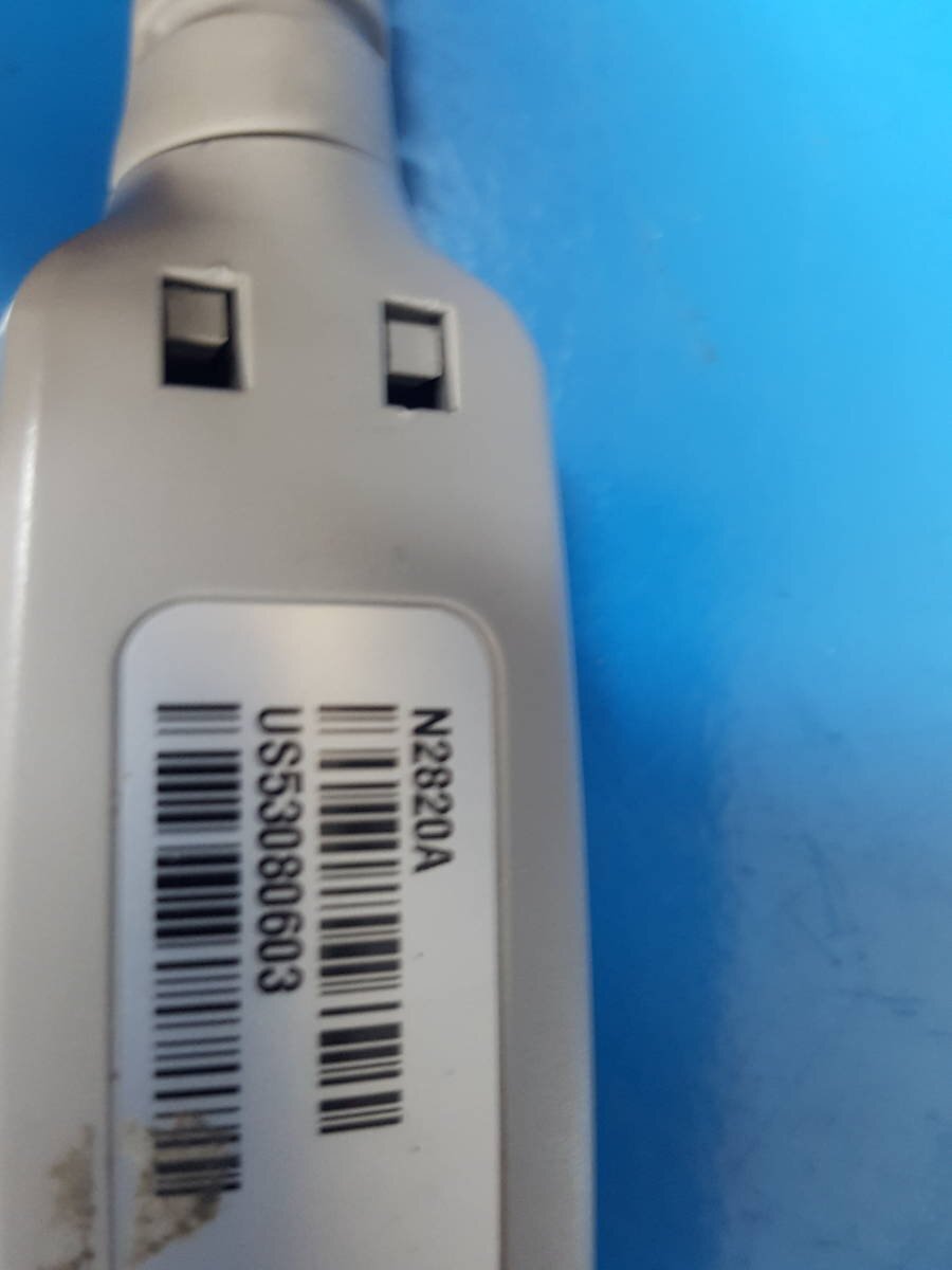 Keysight N2820A High Sensitivity AC DC Current Probe 2ch 3MHz (for parts or not working) [r1131291807]