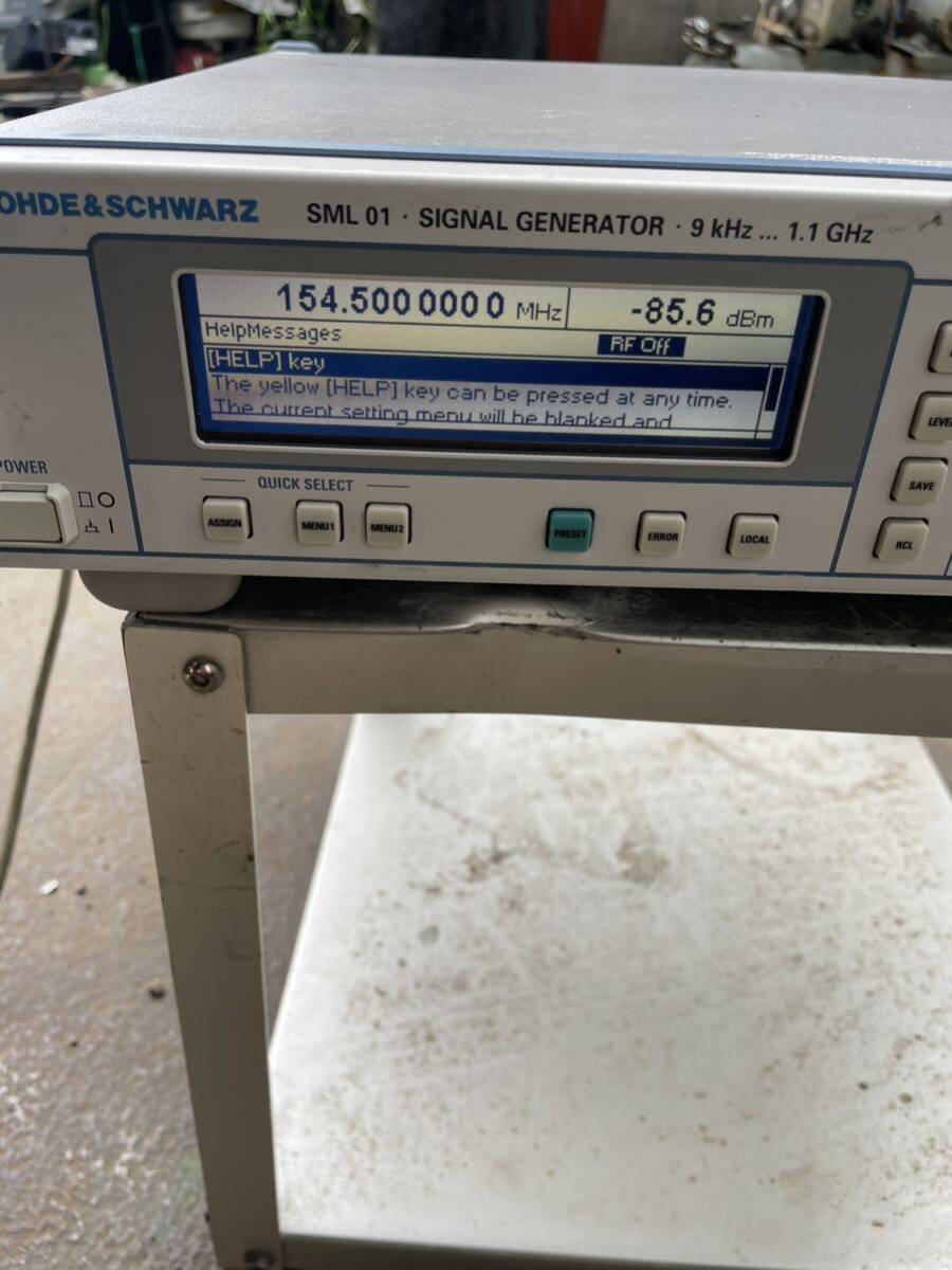 Rohde & Schwarz SML01 Signal Generator [m1135293099]