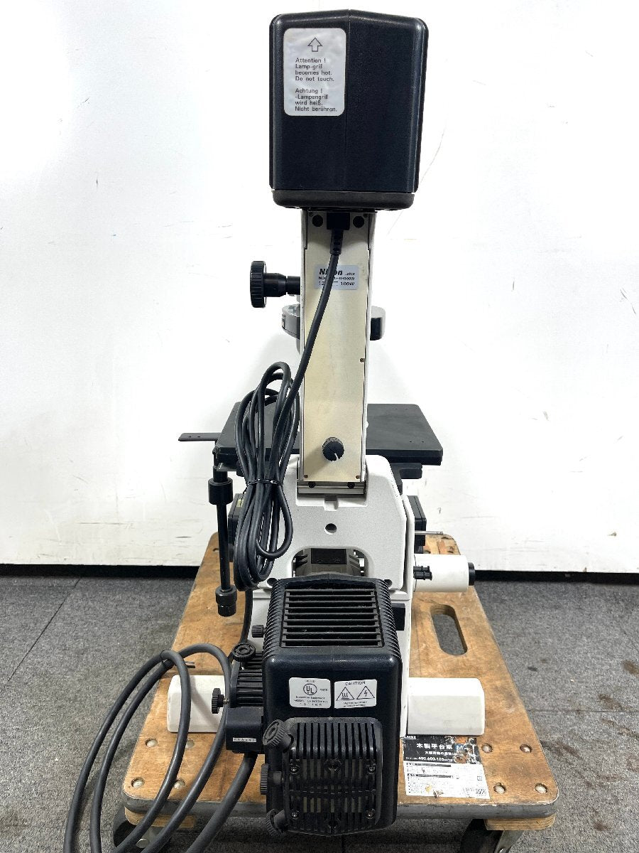 NIKON ECLIPSE TE300 Inverted Microscope with Power Supply and Lens Set [b1135897659]