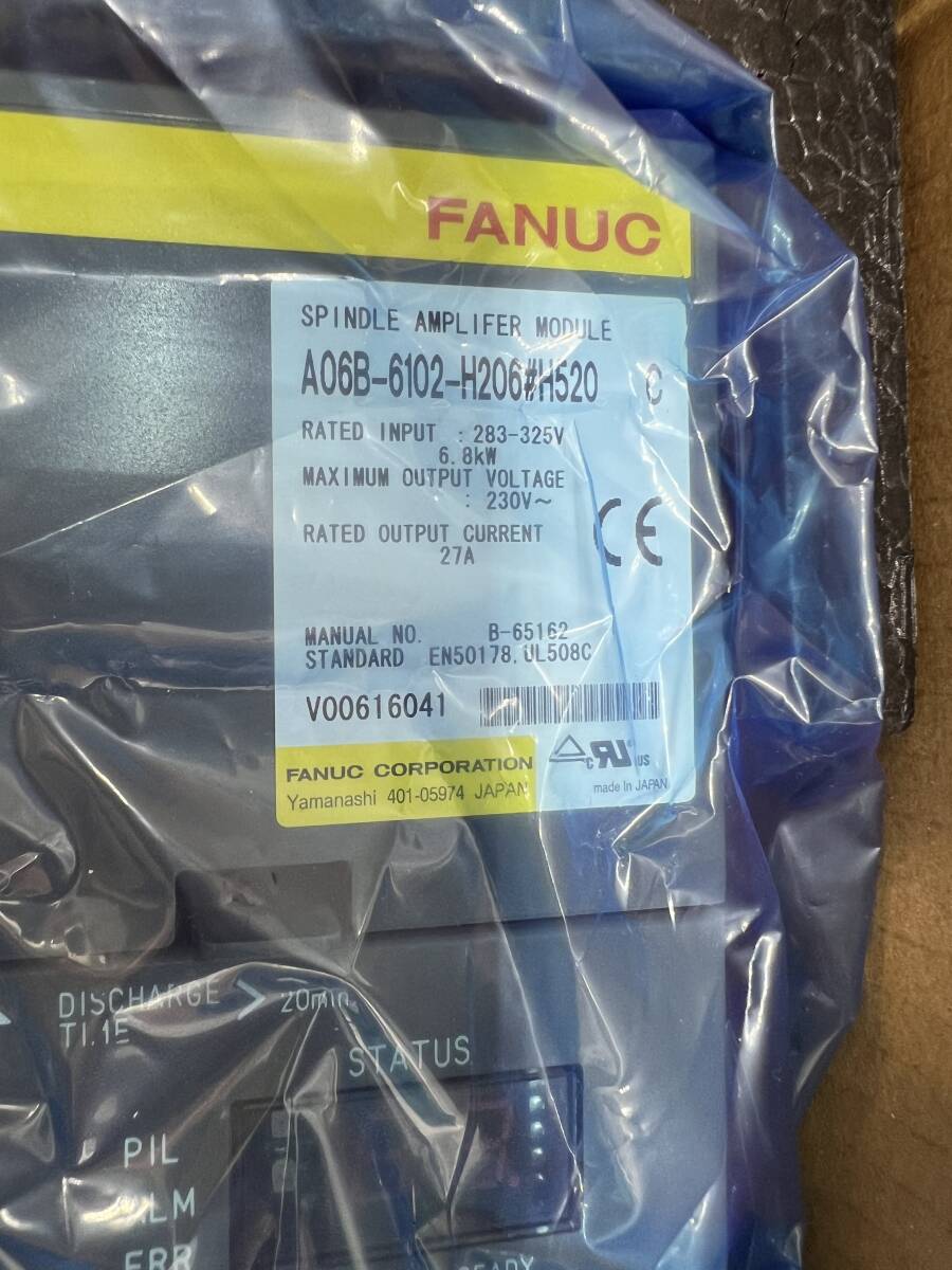 FANUC A06B-6102-H206#H520 Spindle Amplifier Module (open box) [e1142271691]
