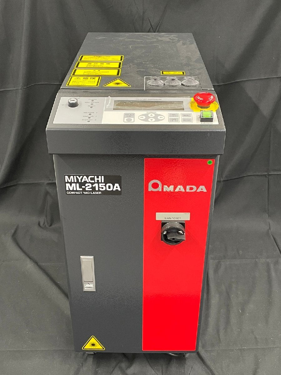 AMADA MIYACHI ML-2150A-020-00-00 GI YAG Laser Welding Machine 25W [f1154213185]