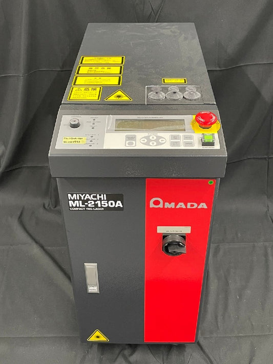 AMADA MIYACHI ML-2150A-020-00-00 GI YAG Laser Welding Machine 25W [f1154213185]