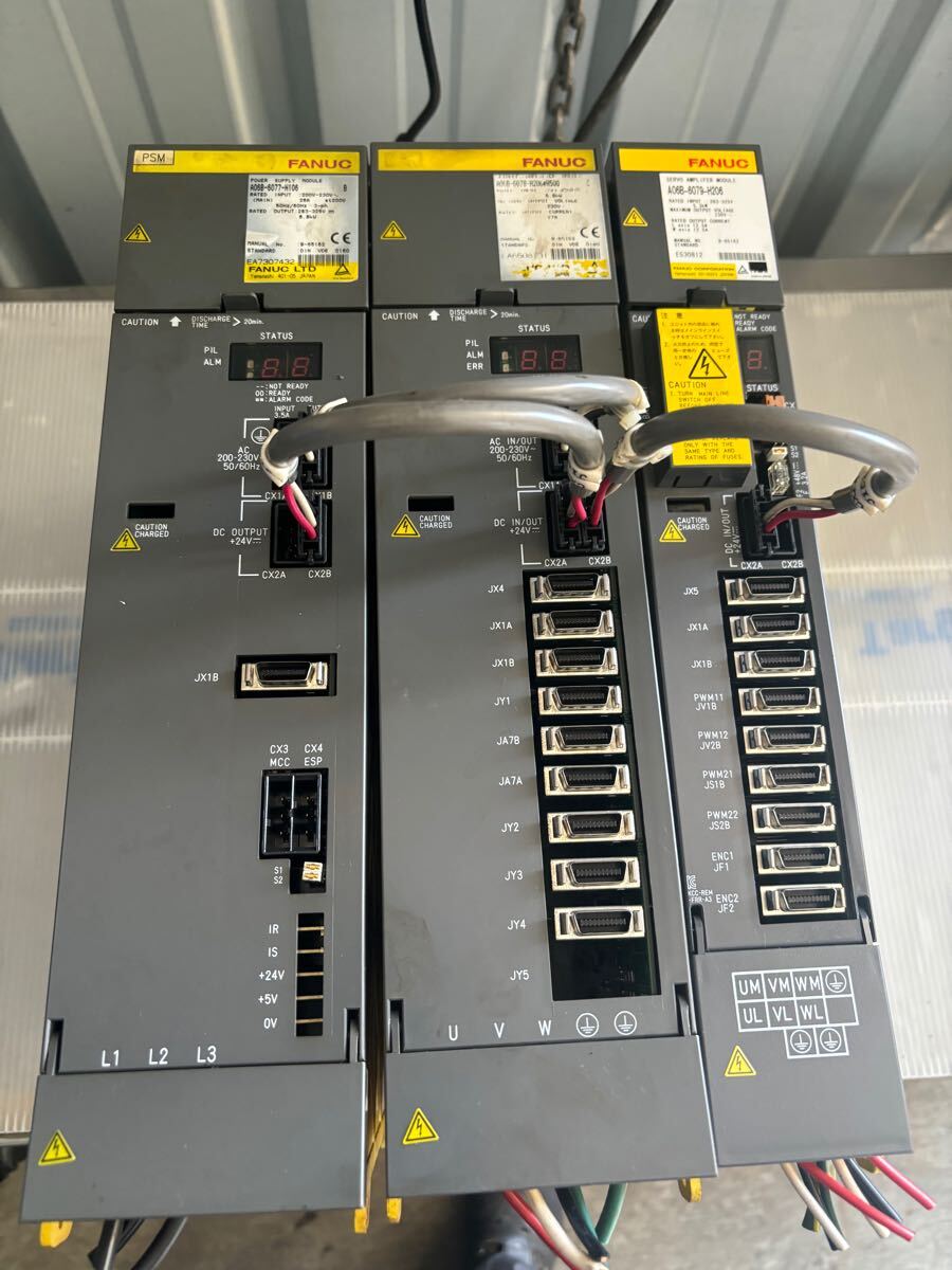 FANUC ff664 Servo Amplifier 3 Units (as-is) [j1157408437]