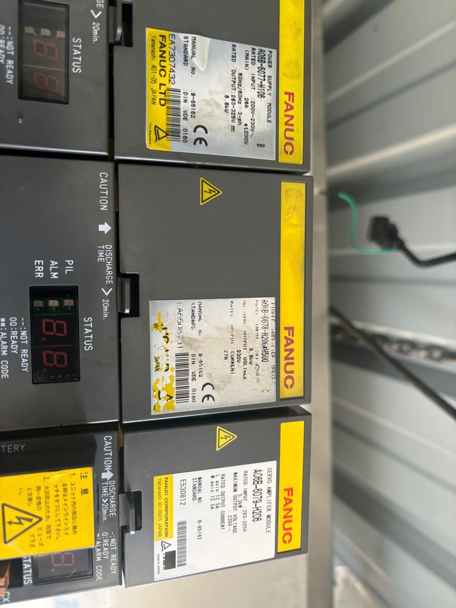 FANUC ff664 Servo Amplifier 3 Units (as-is) [j1157408437]