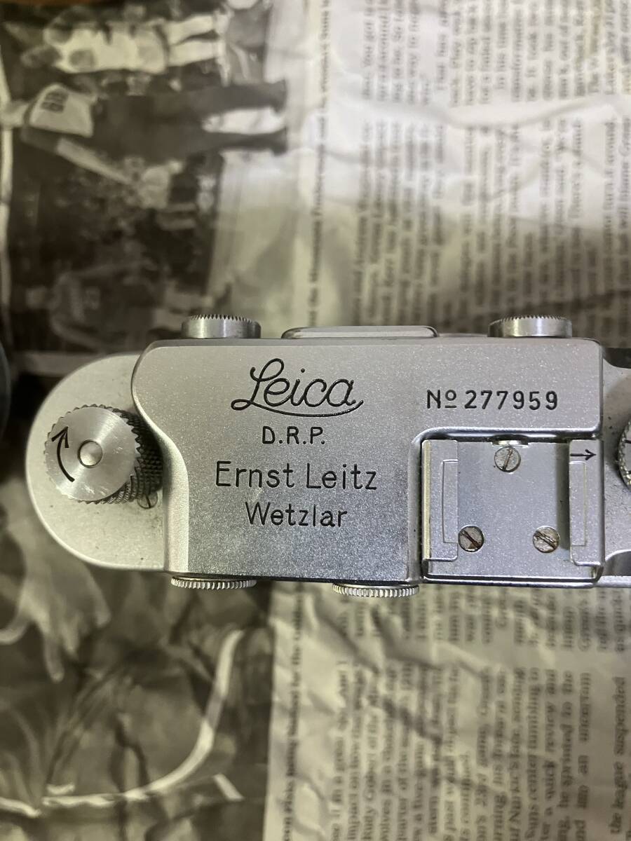 Leica Barnack DII IID Silver 35mm Rangefinder Canon Lens Case [p1160580482]