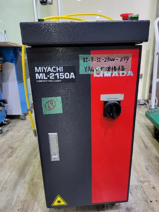 AMADA MIYACHI ML-2150A-030-00-15 YAG Laser Welding Machine 25W Laser Welder [l1163233413]