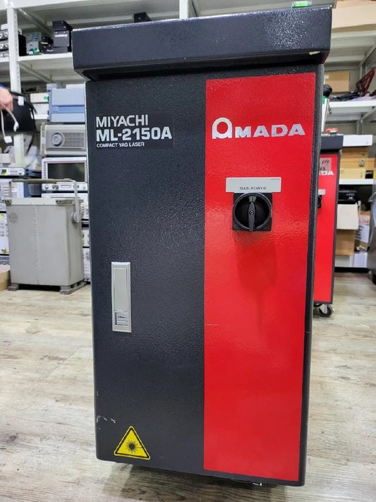 AMADA MIYACHI ML-2150A-030-00-15 YAG Laser Welding Machine 25W Laser Welder [u1163600562]
