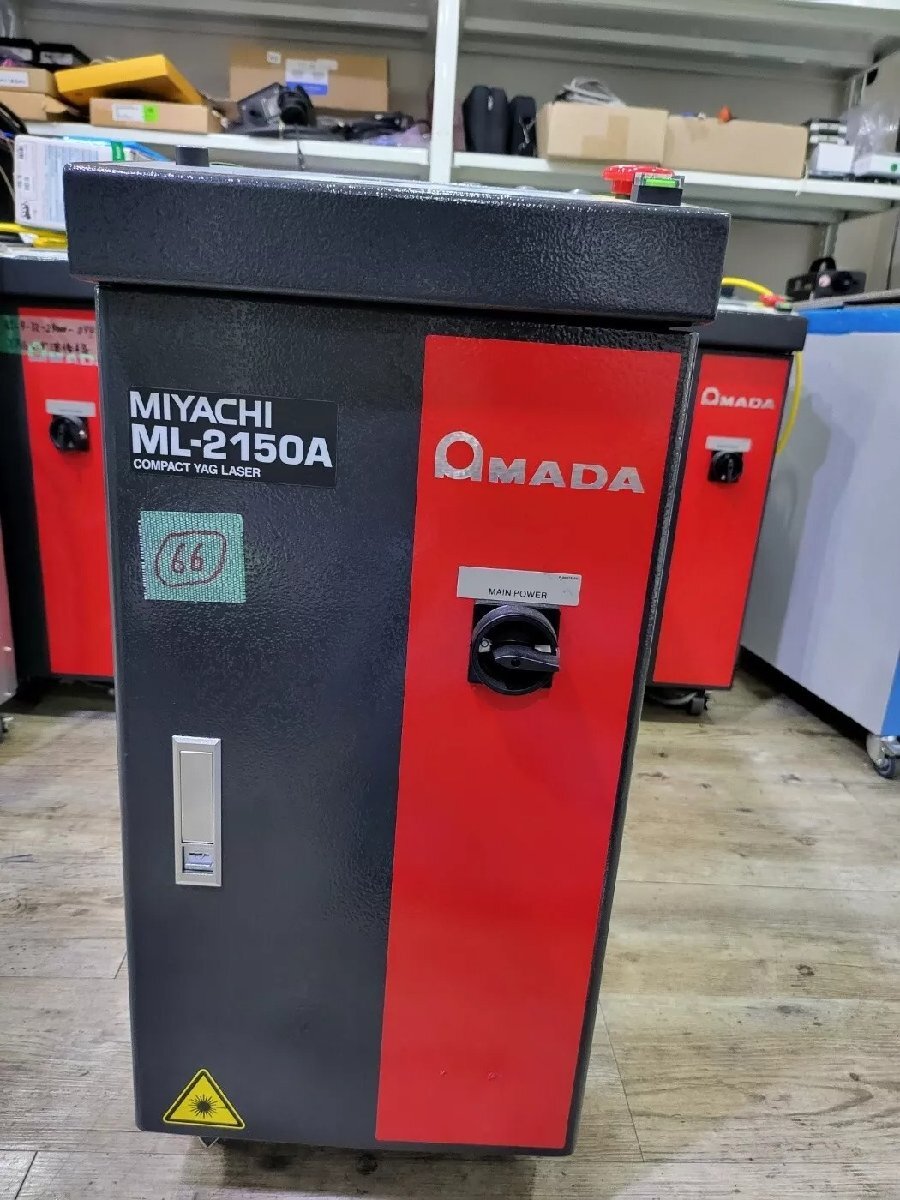 AMADA MIYACHI ML-2150A-030-00-15 YAG Laser Welding Machine 25W Laser Welder [1163570135]