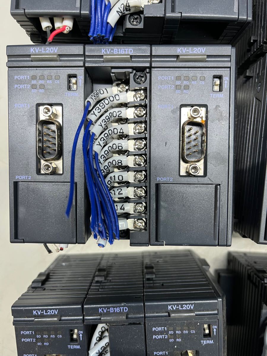 KEYENCE KV-L20V KV-B16TD KV-L21 Industrial Automation Equipment [e1170652622]