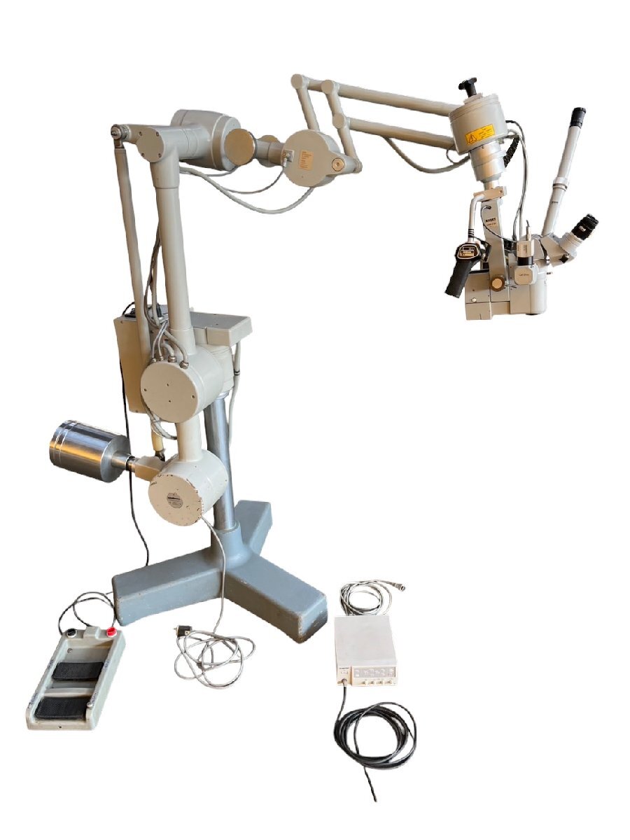 Carl Zeiss OPMI 6-SH Surgical Microscope with Contraves Traeger Stand and Sony DXC-C33 3CCD Camera [r1170763826]