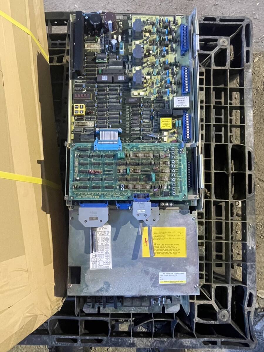 FANUC A06B-6055-H115 AC Spindle Servo Unit (untested) [h1171318195]