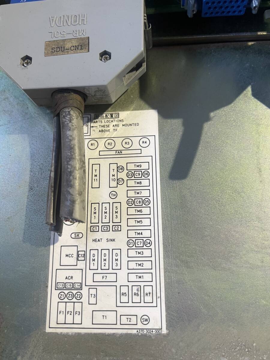 FANUC A06B-6055-H115 AC Spindle Servo Unit (untested) [h1171318195]
