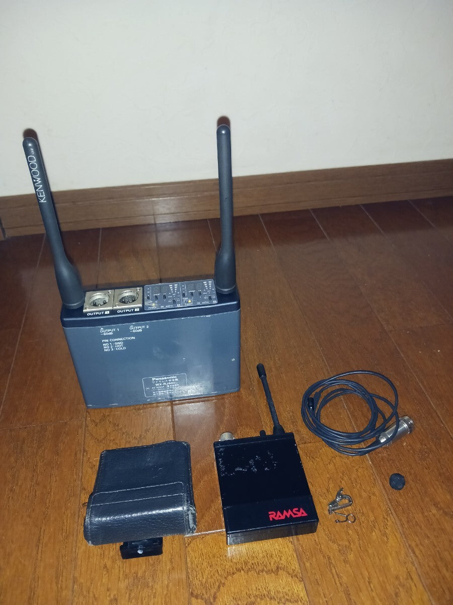RAMSA WX-RJ800 WX-RB400 2ch Receiver Wireless Microphone [b1171345667]