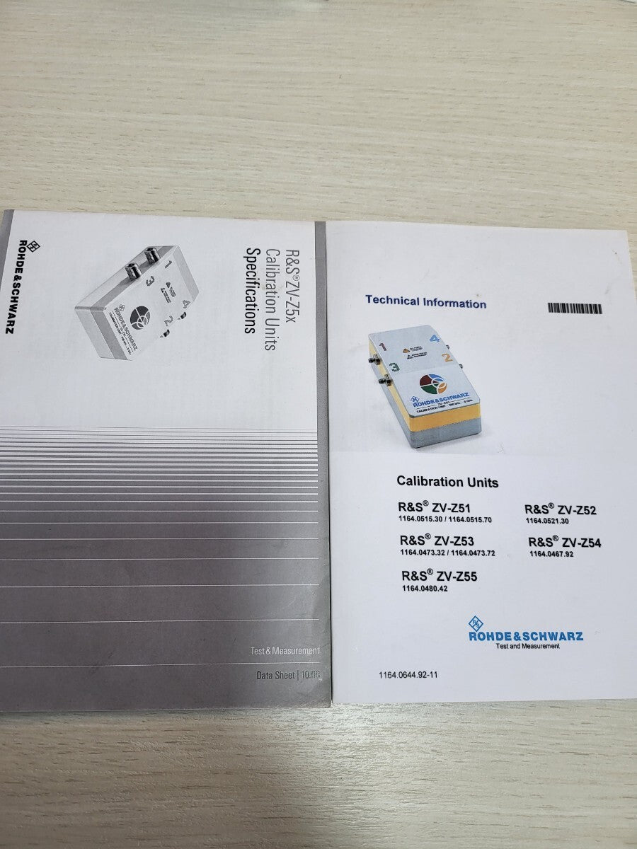 Rohde & Schwarz ZV-Z51/30 Calibration Unit [q1173159347]