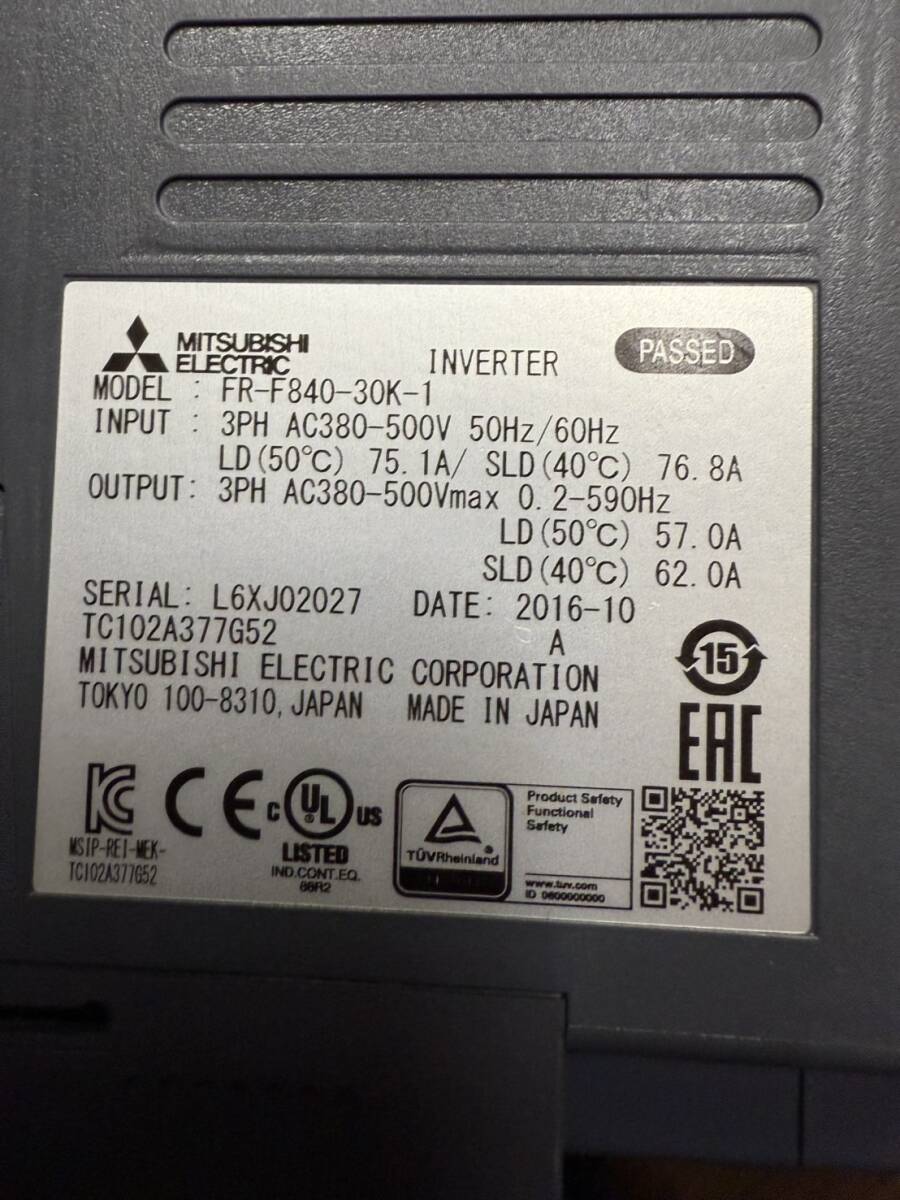 Mitsubishi Electric FR-F840-30K-1 Inverter [s1174805396]