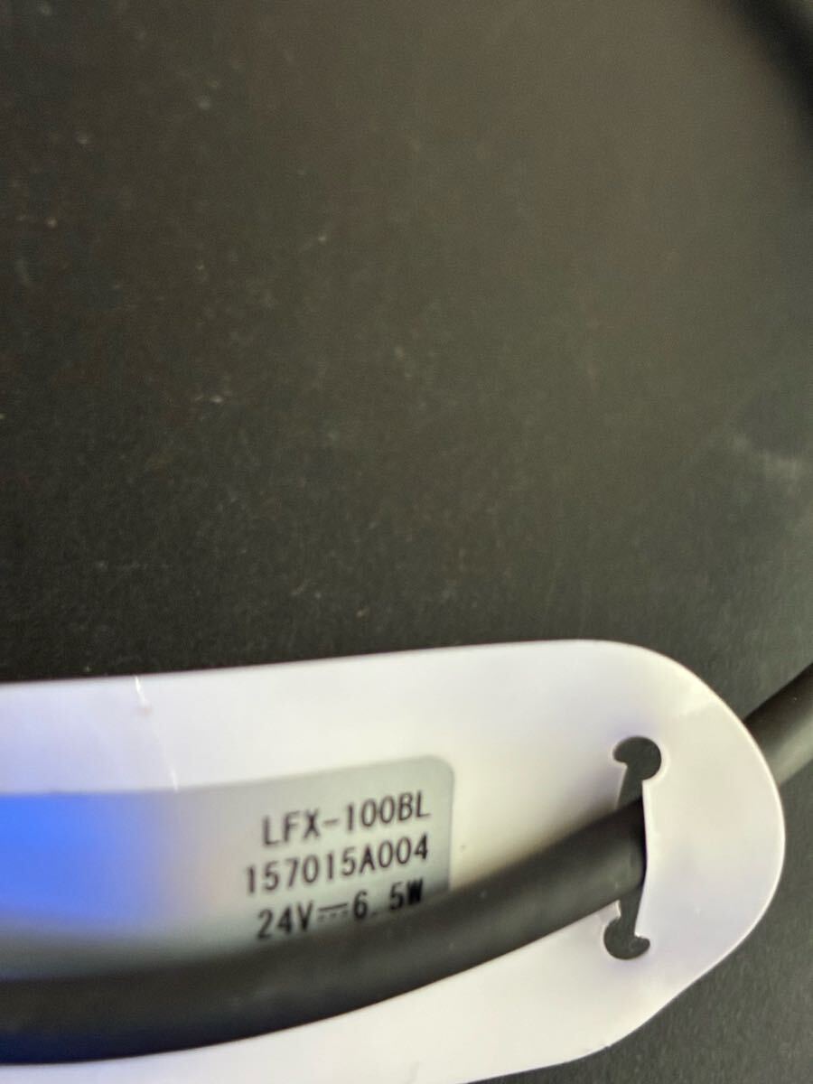CCS LFX-100BL Flat Dome Lighting 100mm x 100mm Blue Diffused Image Processing Lighting [p1177376471]