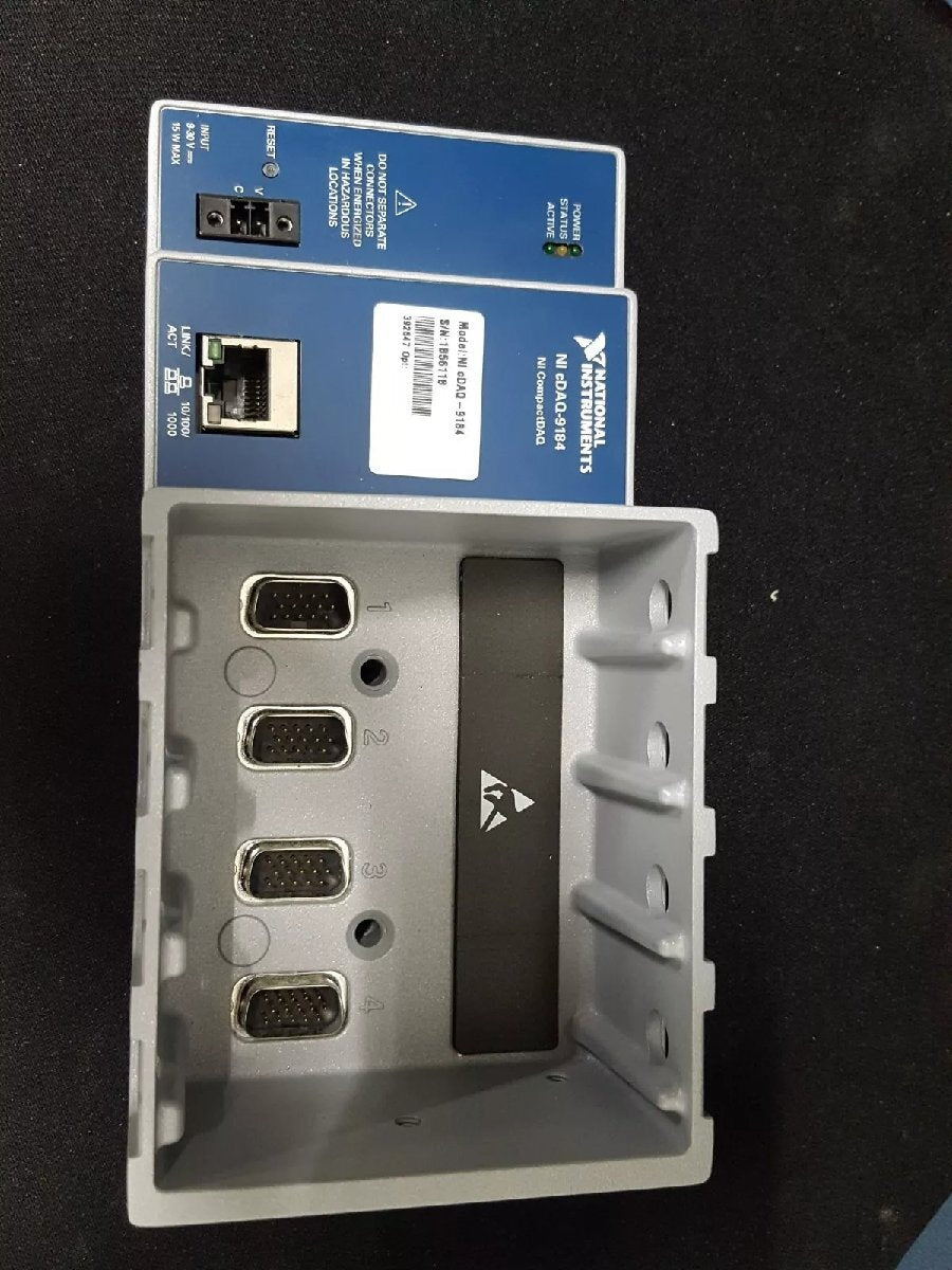 National Instruments cDAQ-9184 CompactDAQ Chassis with 190415B-01 Adapter [q1177522428]