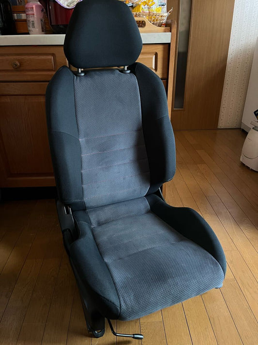 Rare S15 Silvia AUTECK Genuine Seat Red Stitch Moquette Driver's Seat [s1180815894]