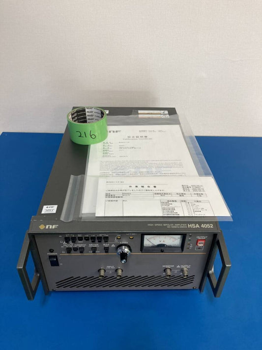 Manufacturer Calibrated NF Circuit Design Block High-Speed Bipolar Power Supply HSA4052 [m1183735909]