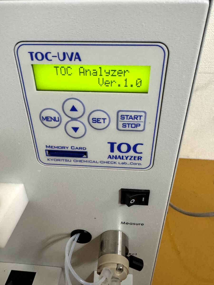 KYORITSU CHEMICAL-CHECK TOC ANALYZER Organic Carbon TOC-UVA [k1184579293]