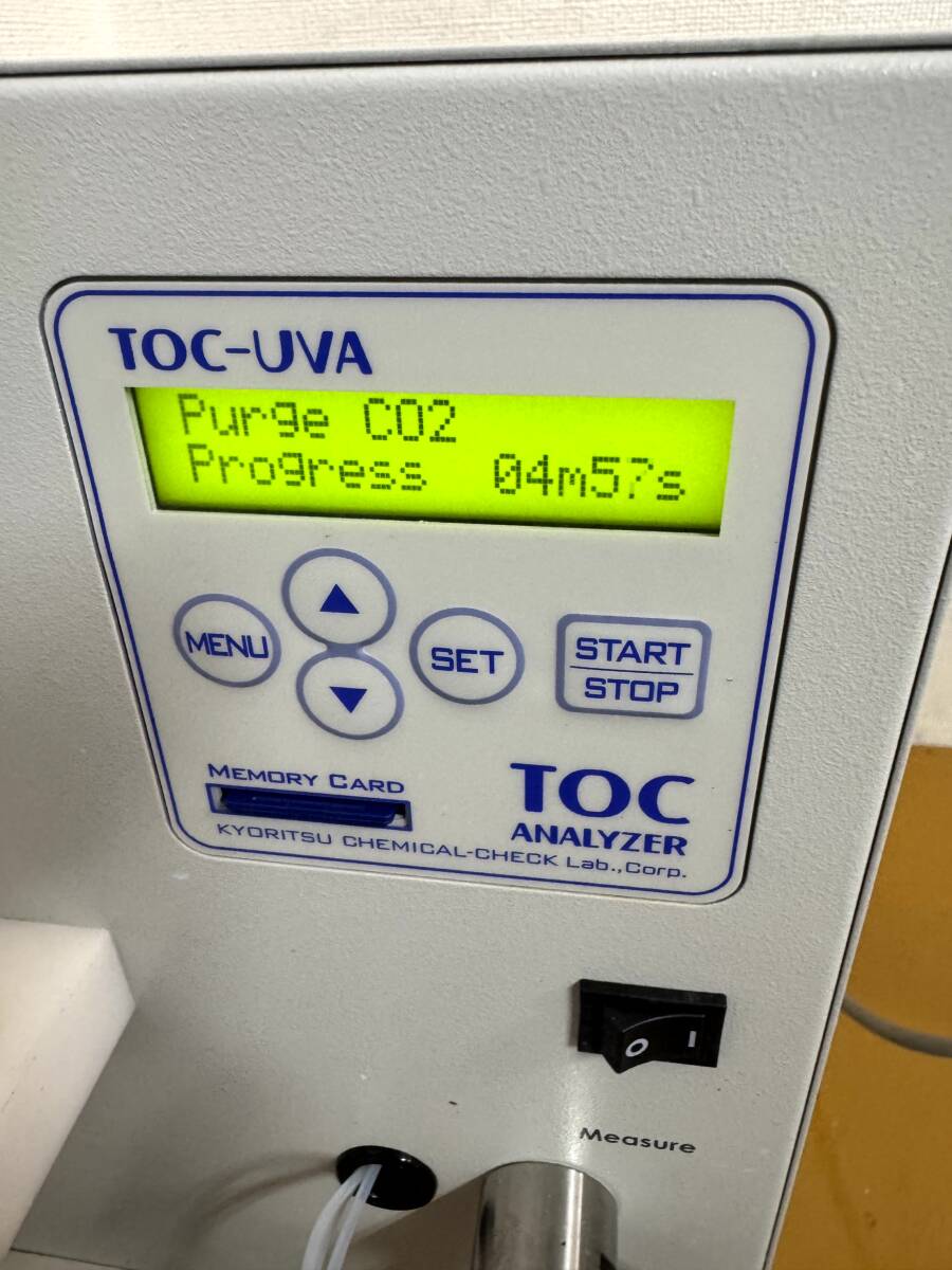KYORITSU CHEMICAL-CHECK TOC ANALYZER Organic Carbon TOC-UVA [k1184579293]